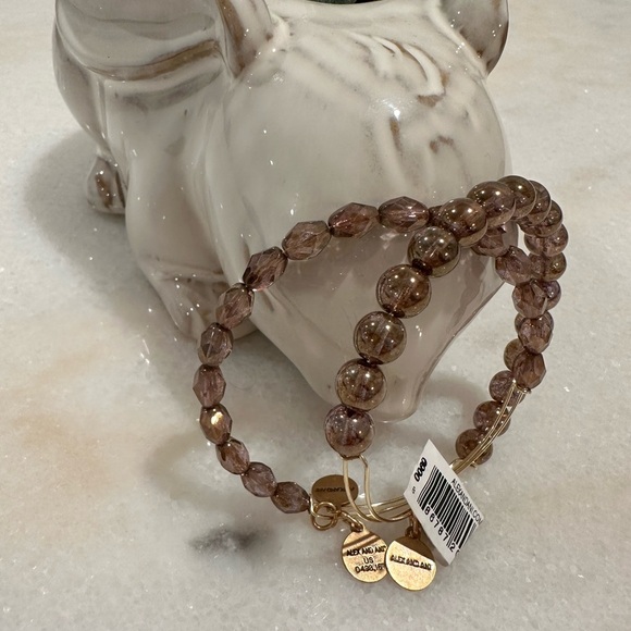 Alex and Ani Golden Beaded Set - Picture 4 of 4